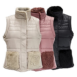 Women's Quilted Full Zip Vest