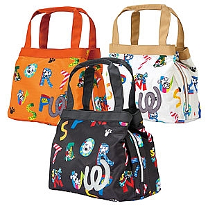 Logo Pattern Pouch Bag